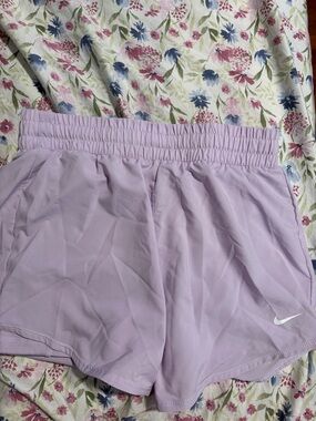 Nike Women's Light Lavender Athletic Shorts